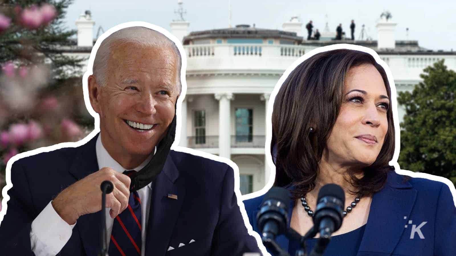 Joe biden and kamala harris presidential inauguration internet