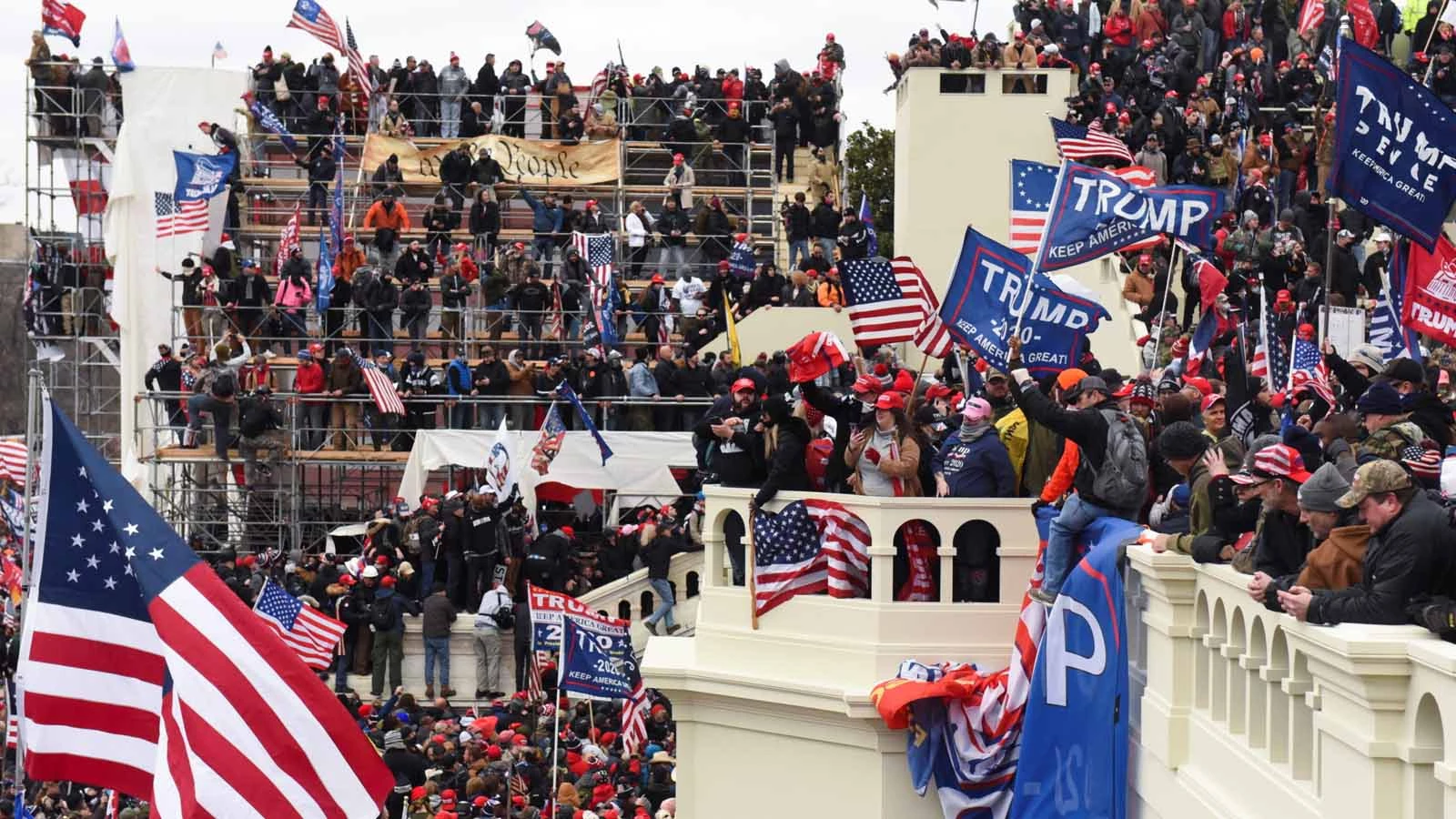 Donald trump riots maga not antifa facial recognition