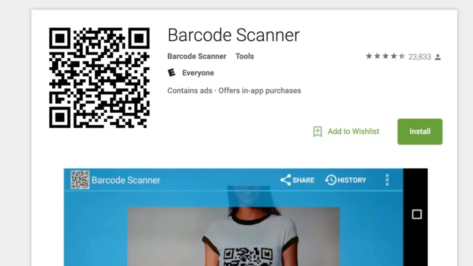 If you've got this barcode scanner on your Android, uninstall it