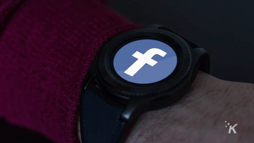 Facebook smartwatch