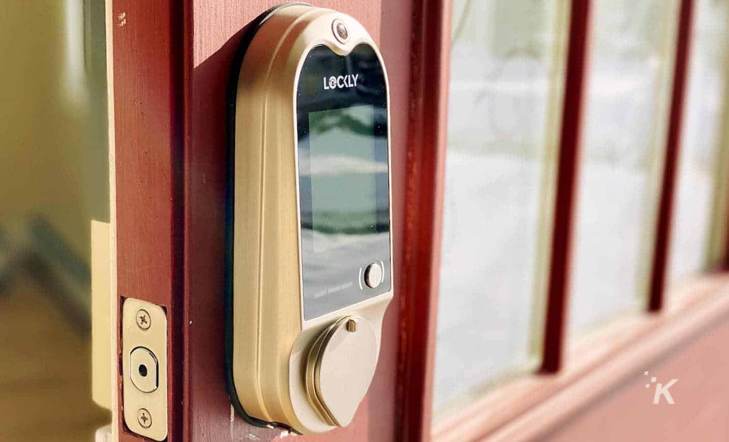 Lockly vision doorbell camera smart lock