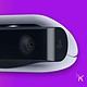 Sony playstation 5 hd camera on purple background