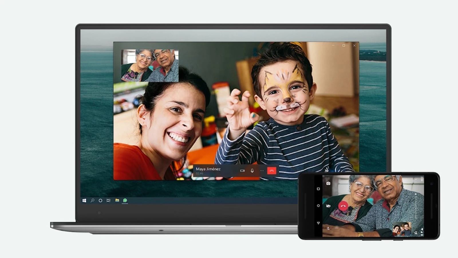 whatsapp desktop calling