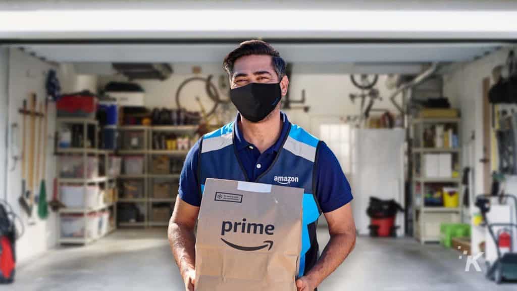 amazon garage deliveries