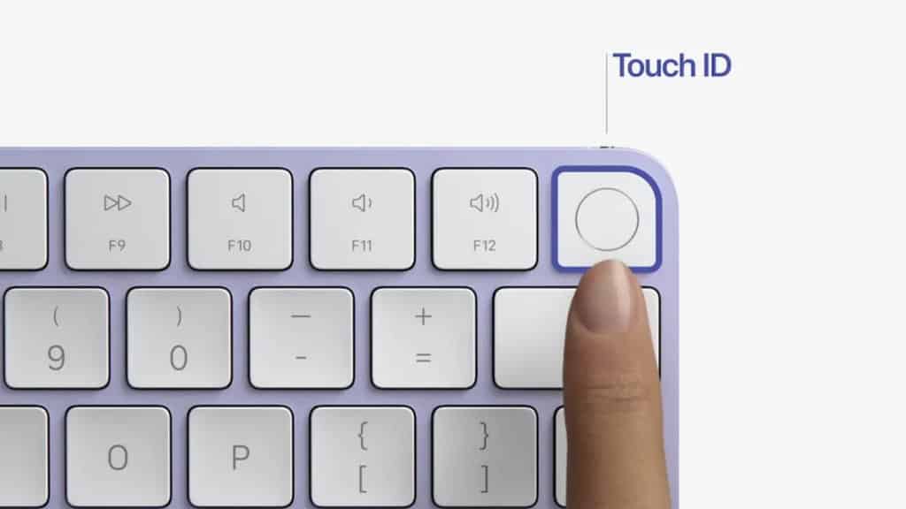 imac touch id keyboard