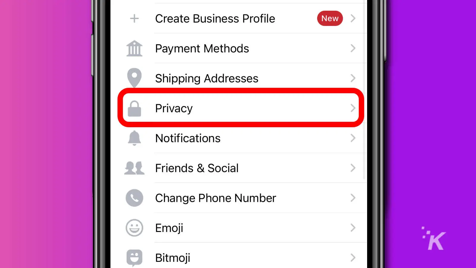venmo privacy settings
