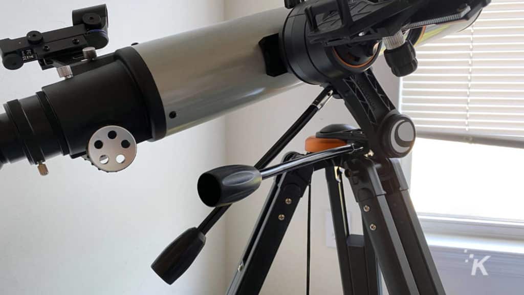 celestron starsense telescope controls for aiming