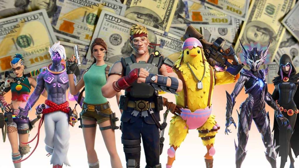 Epic Reveals It Made $50 Million From One Set Of 'Fortnite' Skins