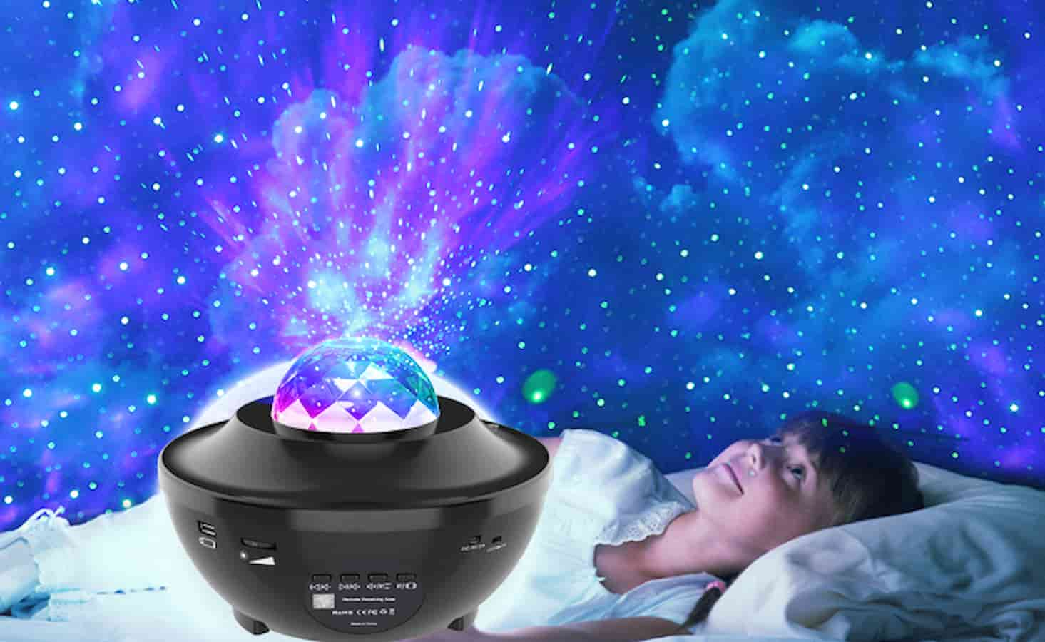 Starry projector light. Ночник проектор с блютуз Tsoy.