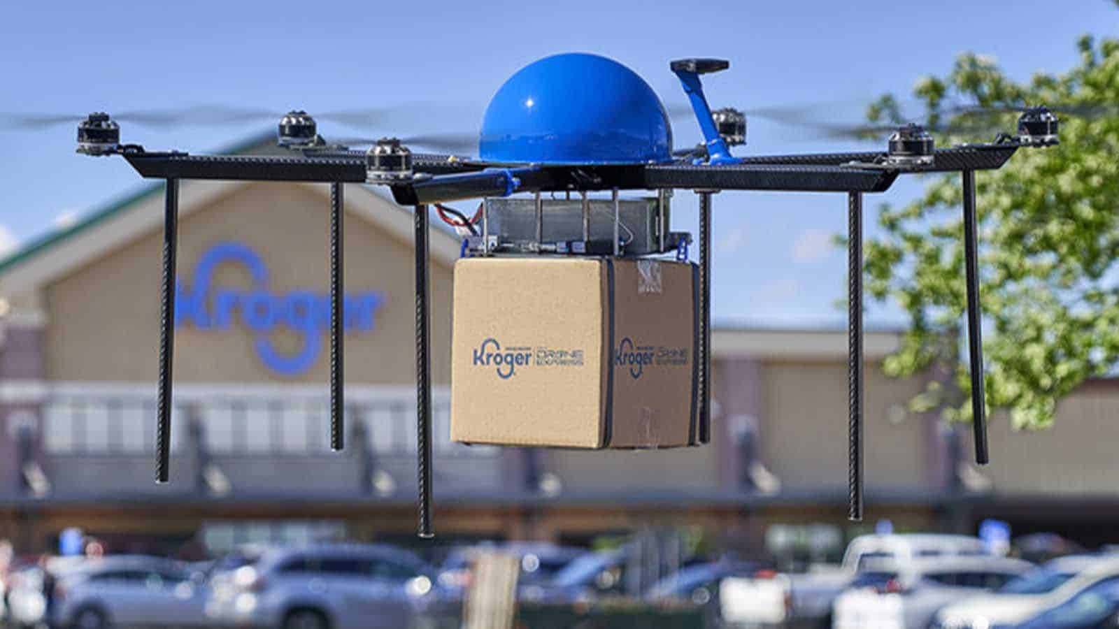 Kroger drone delivery