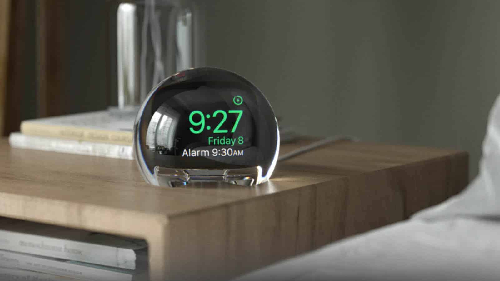 This hunk of plastic turns your Watch a sweet alarm clock