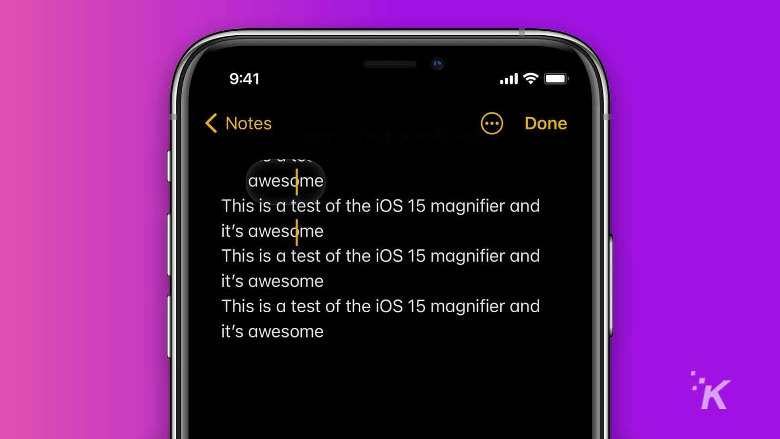 ios 15 magnifier