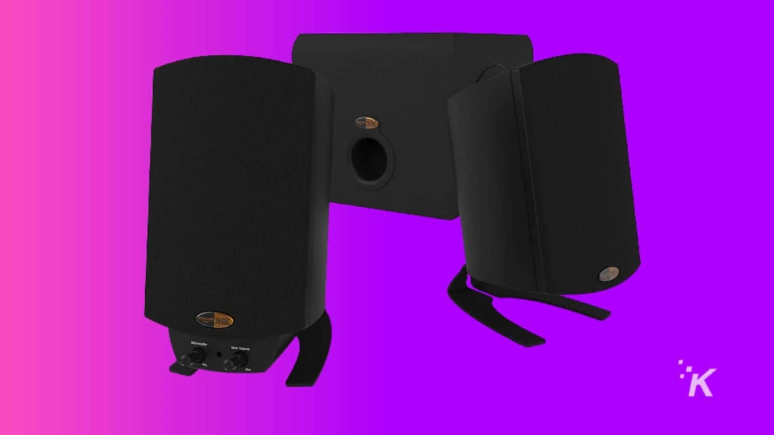 Amazon is blowing out this Klipsch computer speaker system for just 70