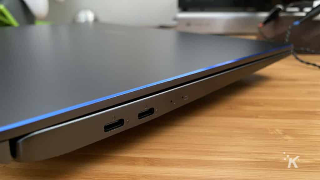 msi prestige 14 thunderbolt ports