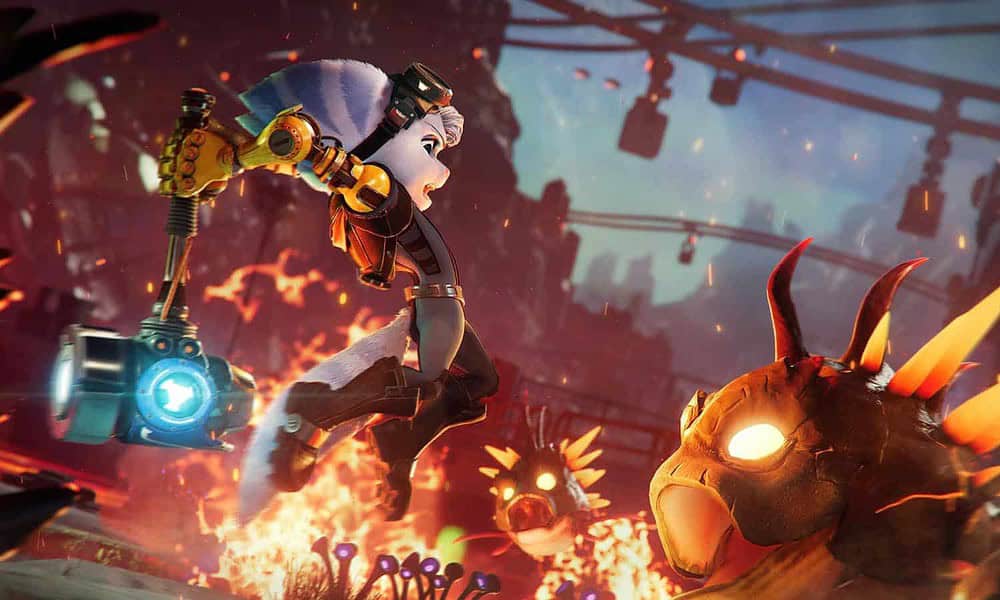 ratchet & clank rift apart gameplay