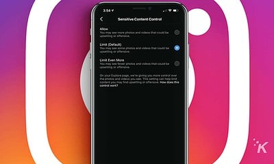 instagram sensitive content filter