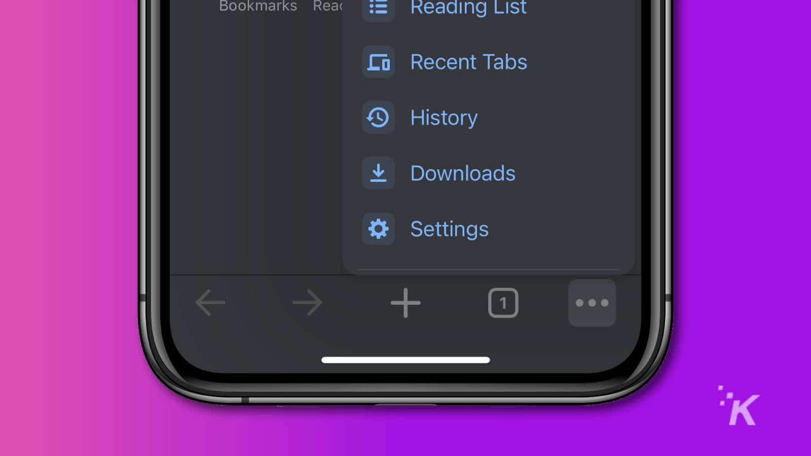 Ios chrome settings