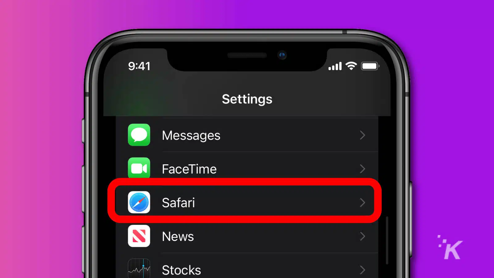 ios 15 settings app safari