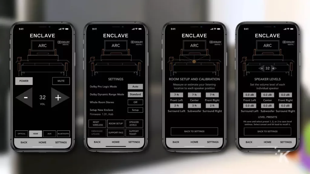 Enclave cinehome 2 system app