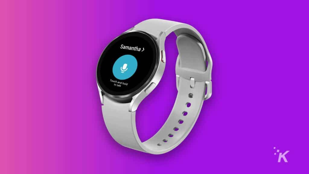 samsung galaxy watch 4 with walkie-talkie app