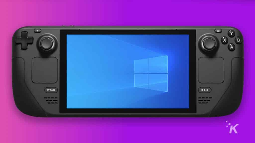 steam deck running windows 11