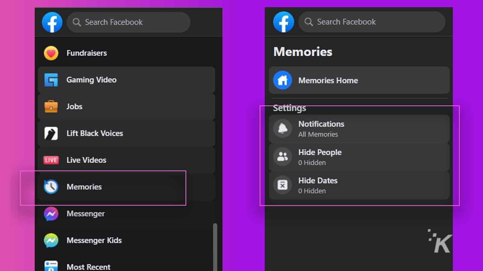 How to edit and deactivate Facebook Memories