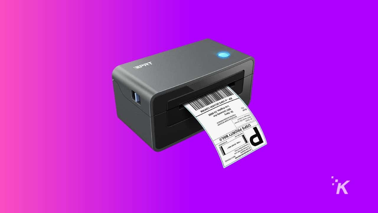 shipping label printer