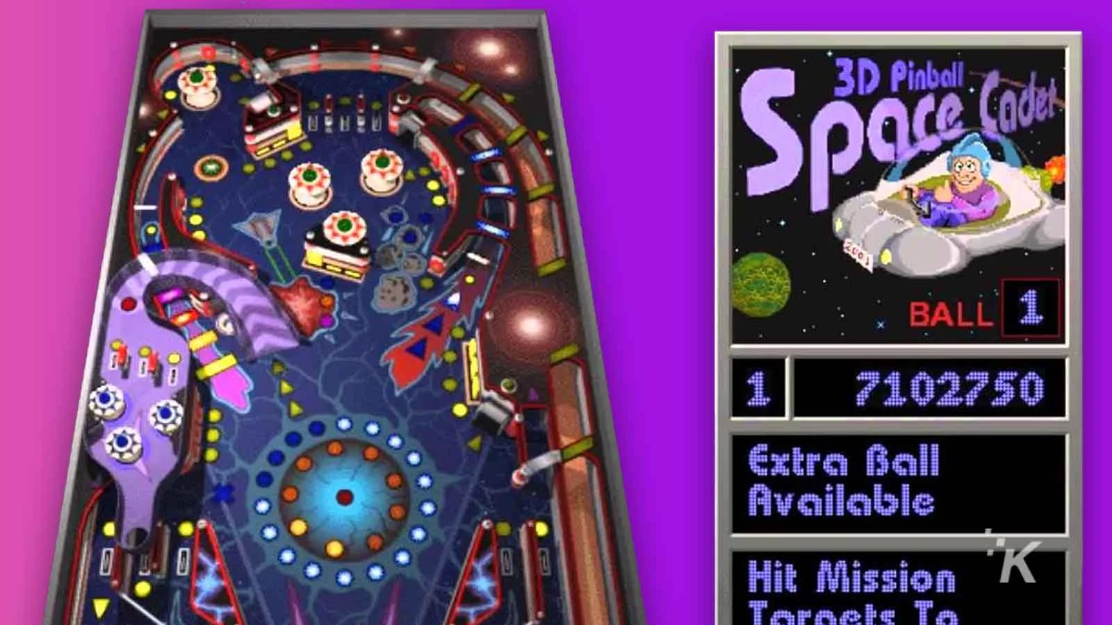 windows games 3d pinball space cadet