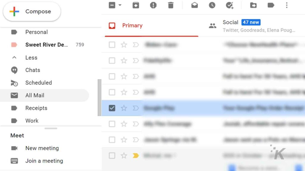 access archived emails on gmail