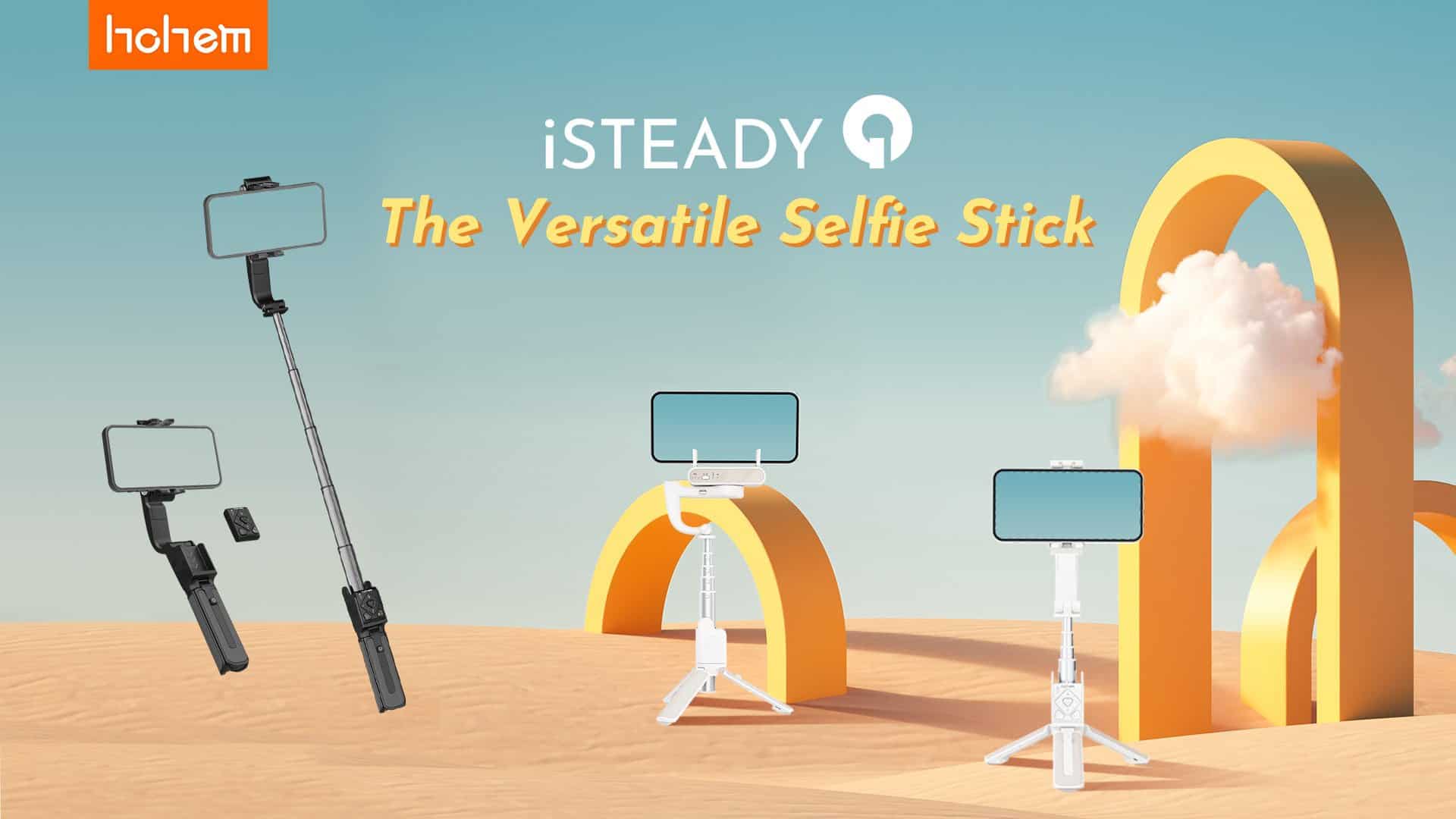 hohem isteady selfie stick banner