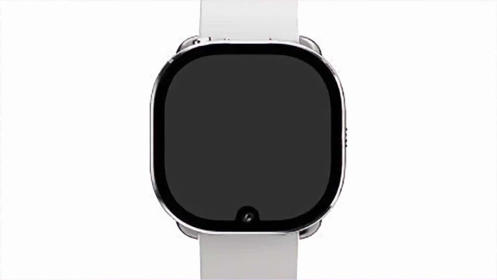 leaked image of facebook smartwatch