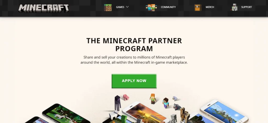 minecraft partner program