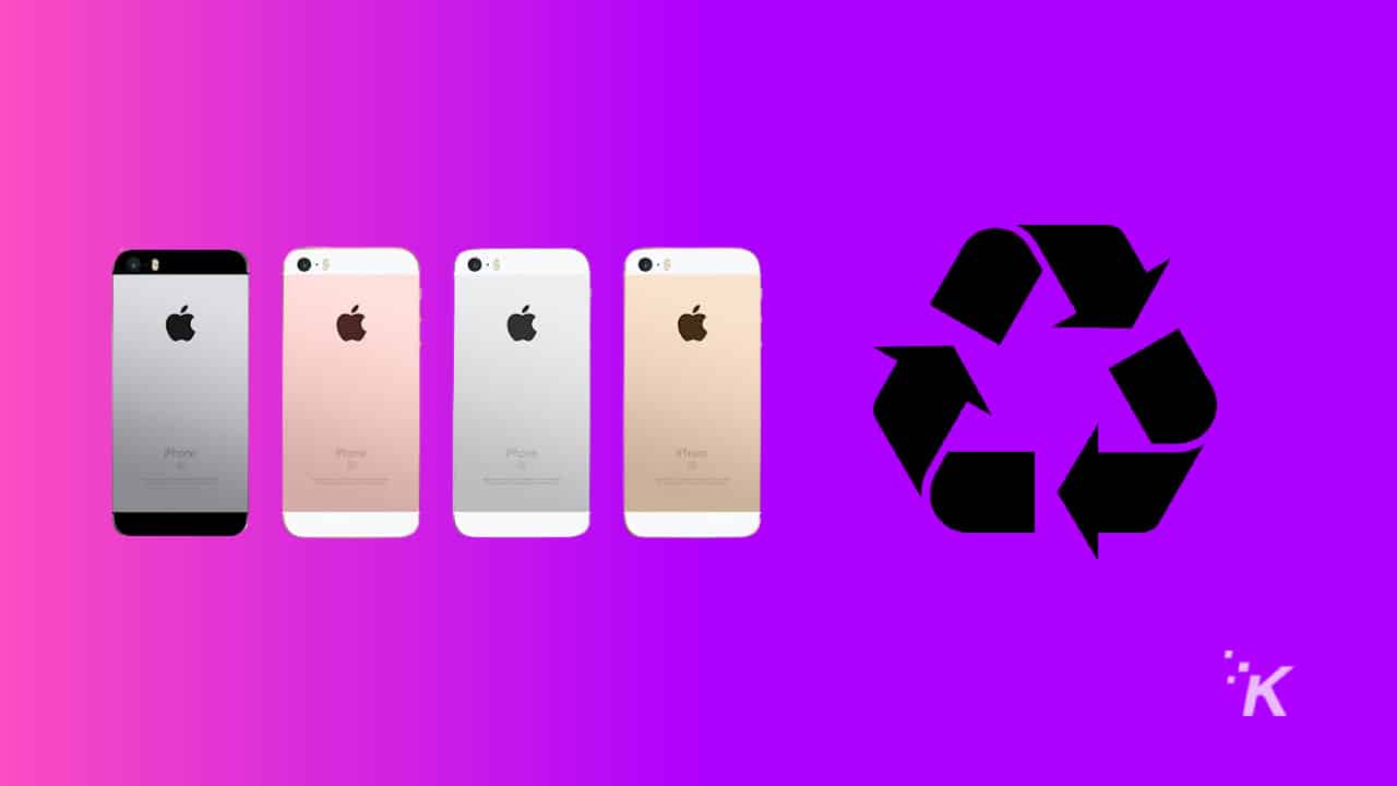 recycle old smartphones