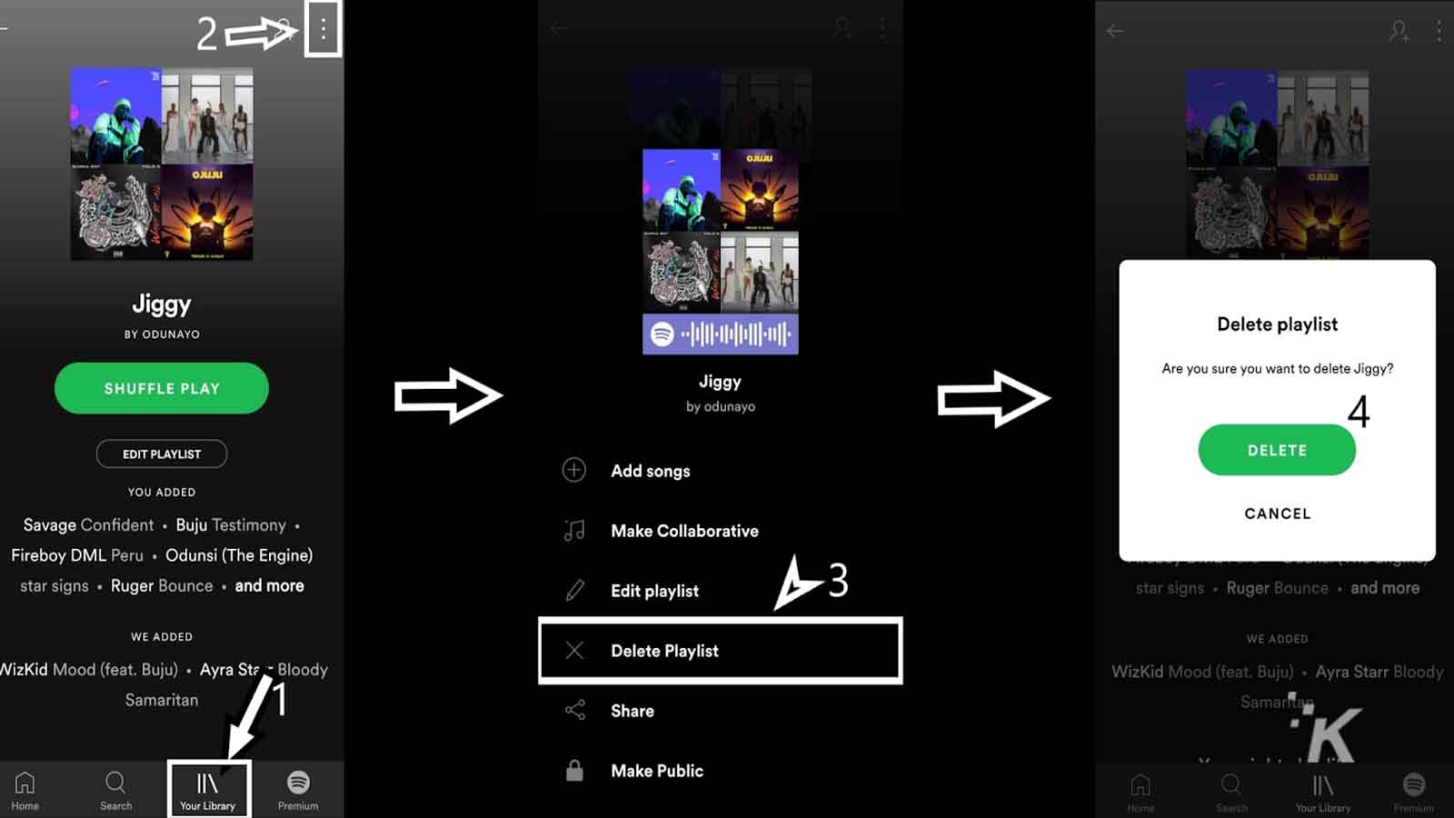 how to remove song from playlist how to remove song from playlist