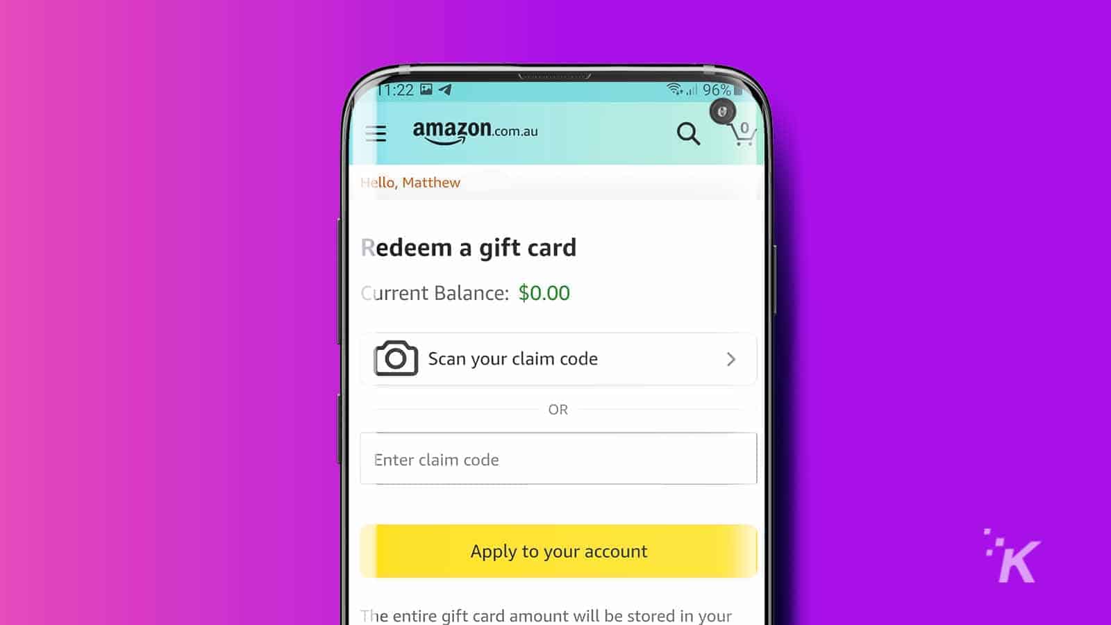 How to Redeem  Gift Card or Claim Code on iPhone or iPad