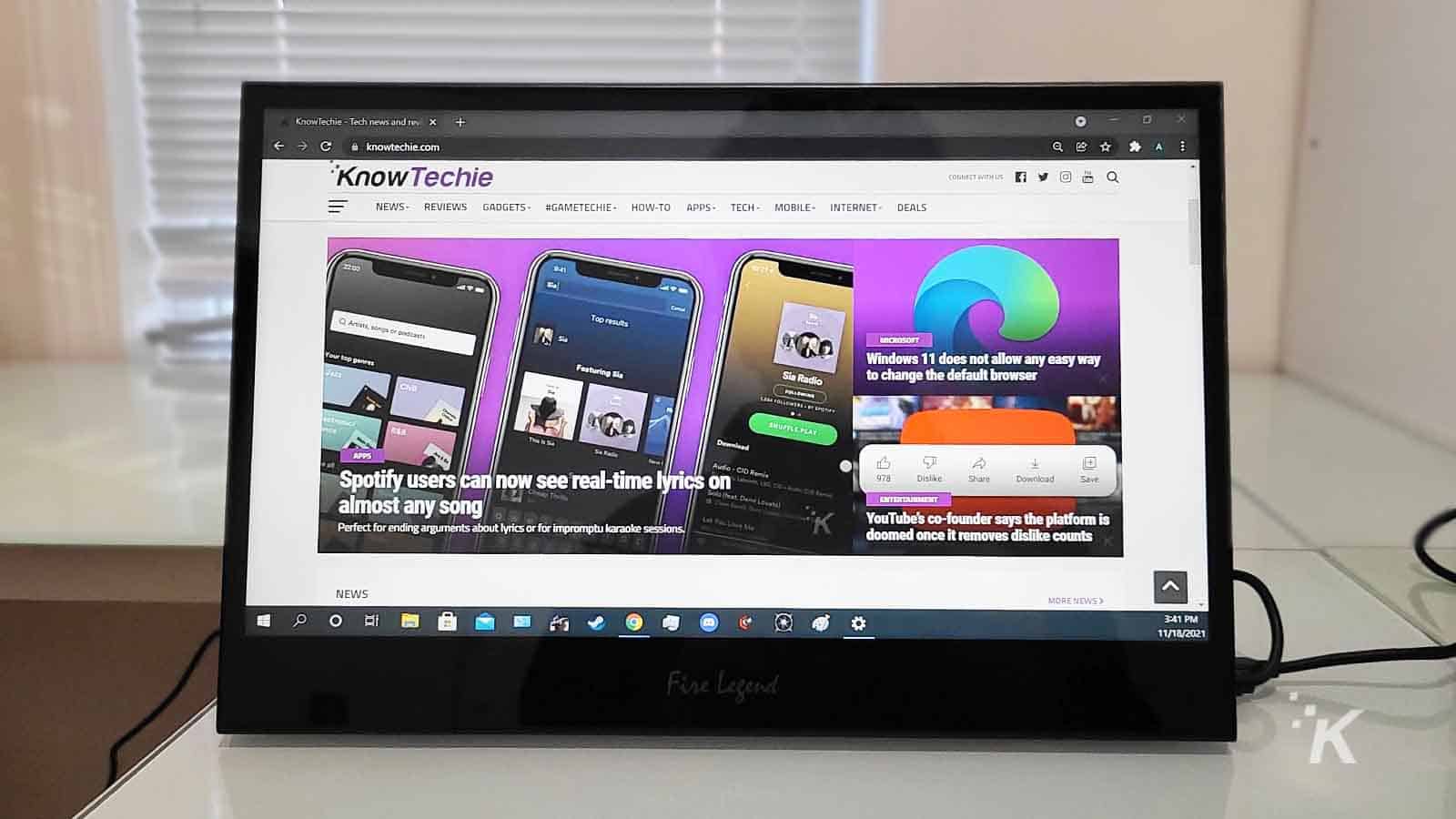 Review: AOpen 15.6 inch portable monitor