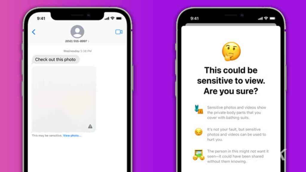 Apple iphone child safety feature in messages