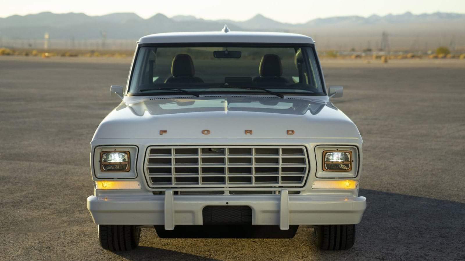 Ford f100 eluminator concept truck