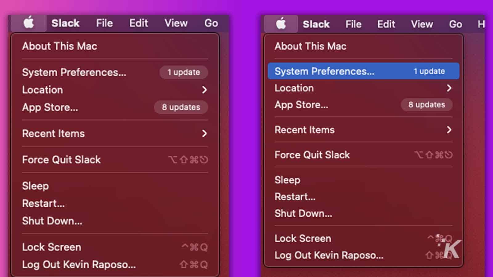 how to edit the mac control center