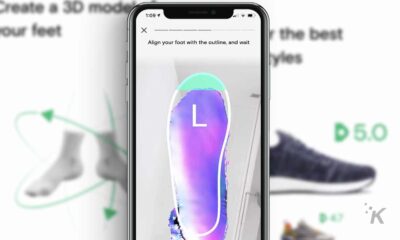 neatsy app for ai shoe size shopping