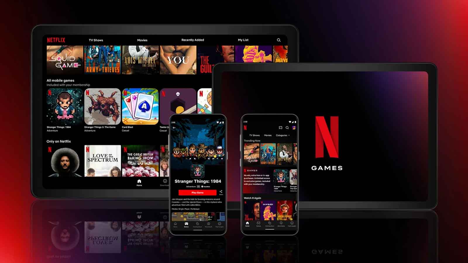 Netflix games on android