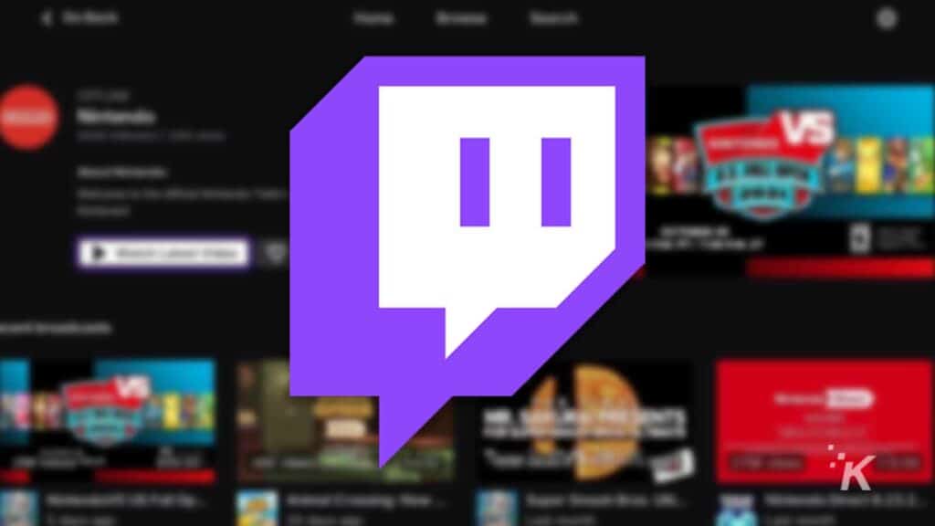 Twitch app on nintendo switch