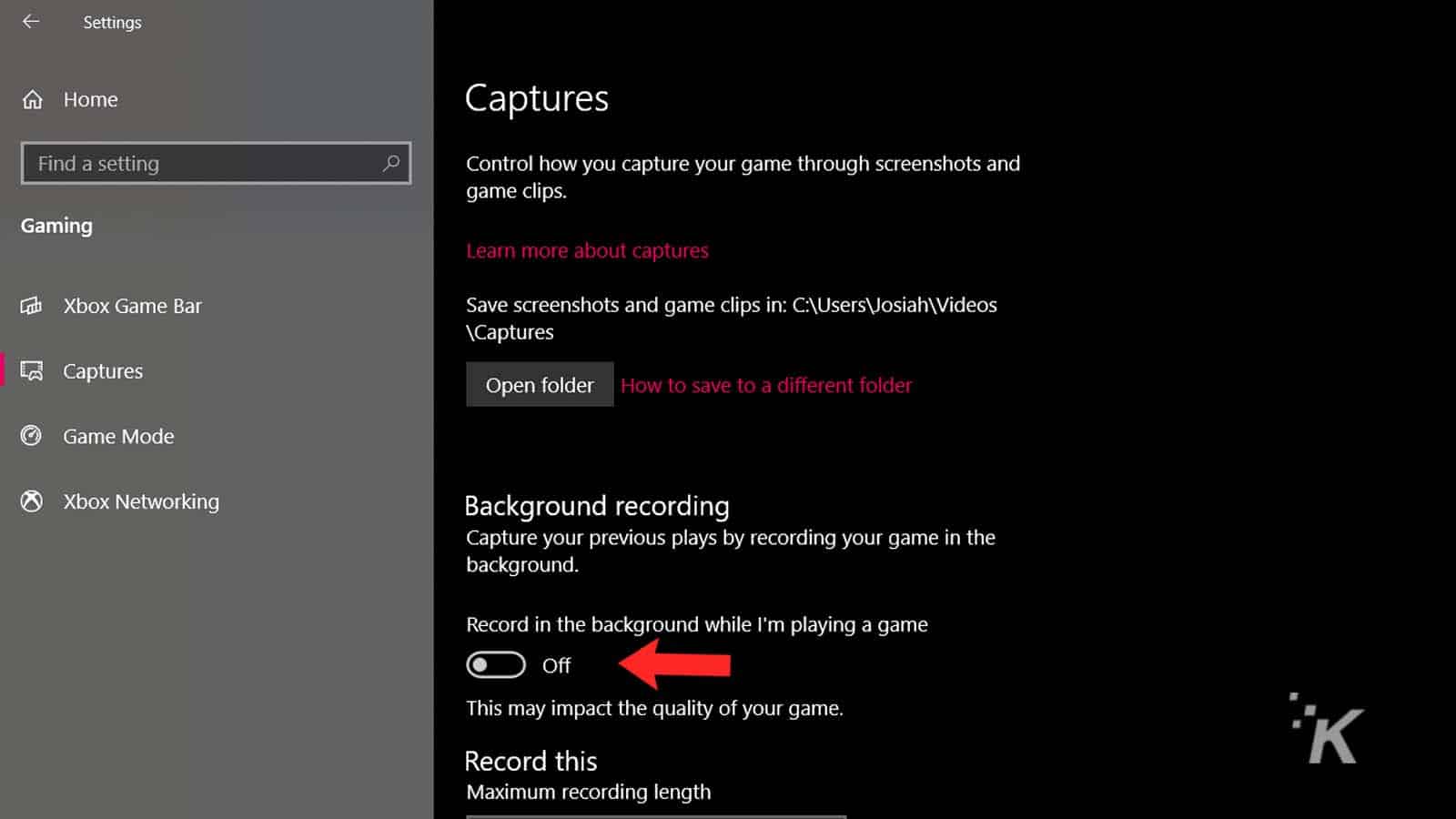 How to disable xbox game bar windows 10