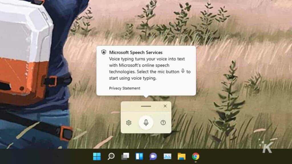 windows 11 speech to text