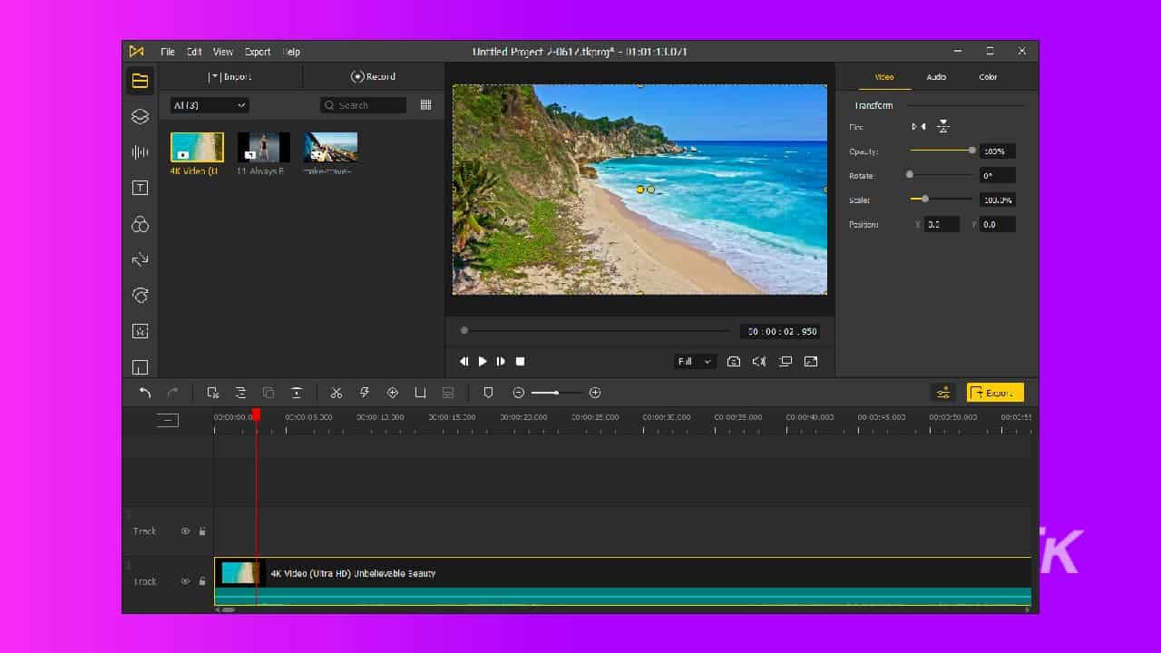 AceMovi Video Editor free downloads