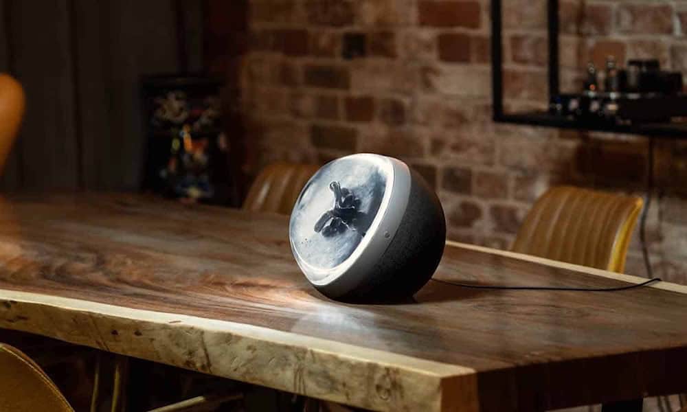 smart speaker lava lamp