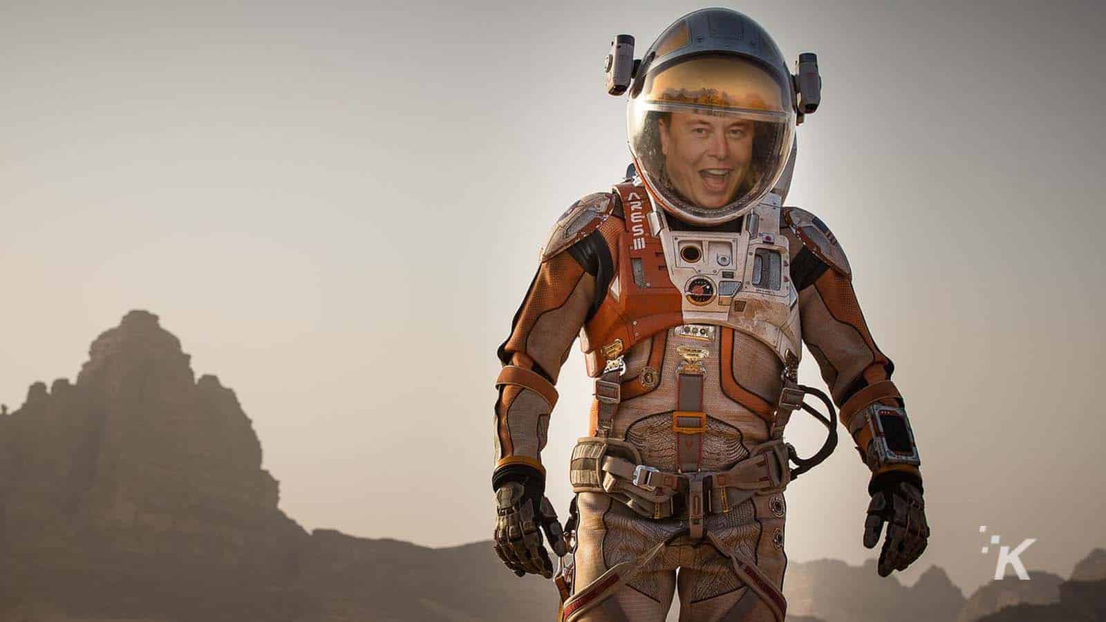 elon musk the martian