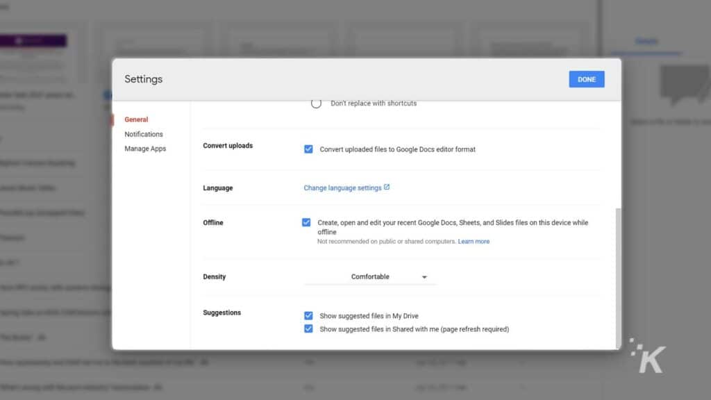 Google docs offline mode how-to