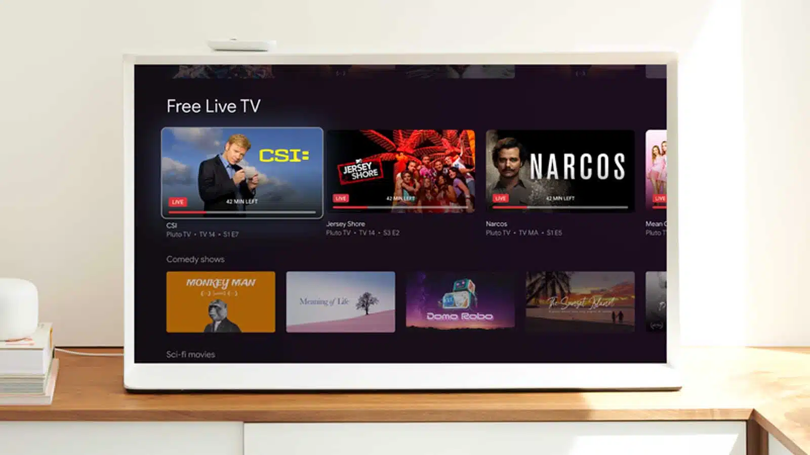 google tv live television