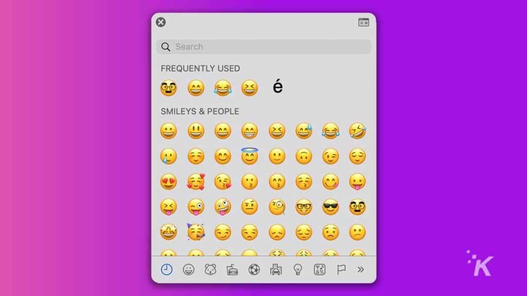 type emojis on mac